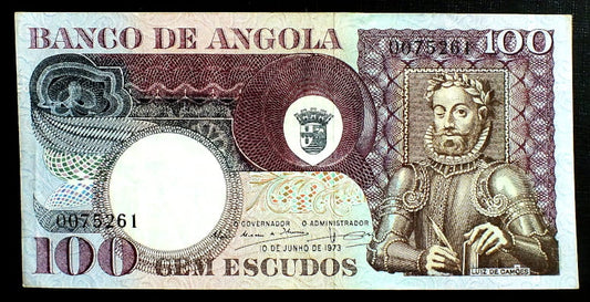 100 Escudos - Angola 1973 r.