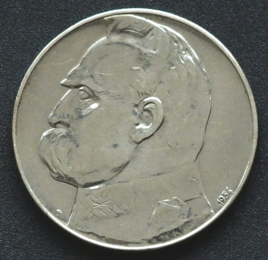 10 zł Józef Piłsudski 1934 r. - Orzeł Strzelecki