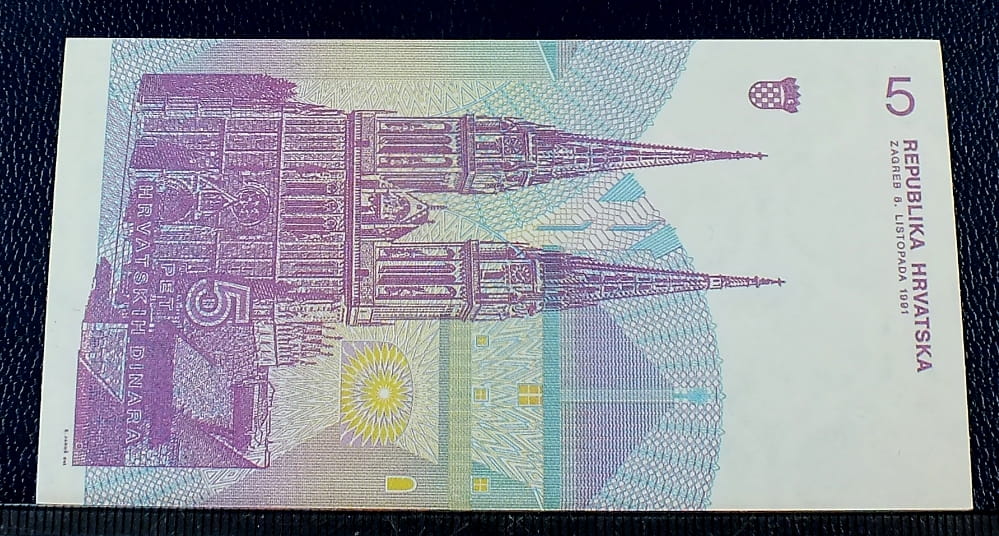 5 Dinarów - Chorwacja