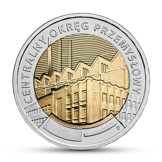 5 zł Odkryj Polskę – Centralny Okręg Przemysłowy