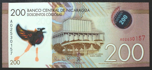 200Cordobas - Nikaragua 2015 r.