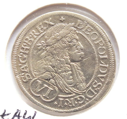 6 Krajcarów ŚLĄSK Leopold I 1682
