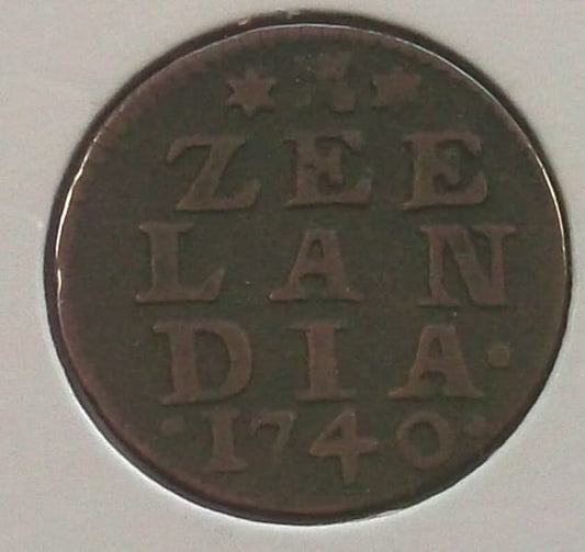 1 duit ZELANDIA 1740r.