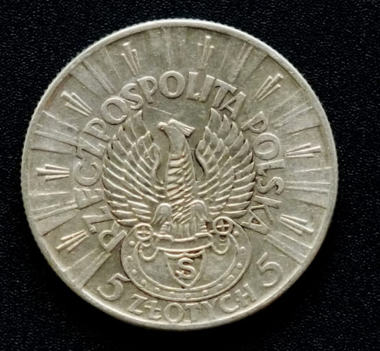 5 zł Józef Piłsudski 1934 r. - Orzeł Strzelecki