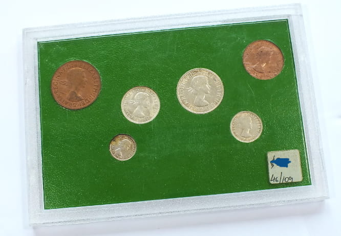 zestaw 6 monet AUSTRALIA 1961-64