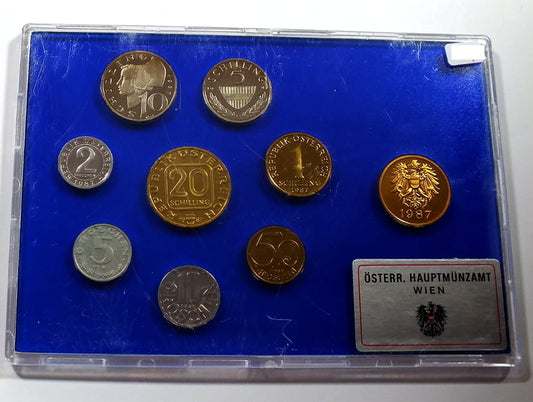 SET Austria 1987 PROOF!