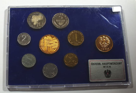 SET Austria 1988 PROOF!