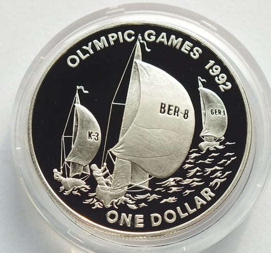 1 dollar Olimpiada 1992