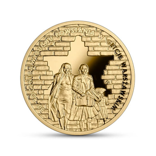 Moneta 200 zł 80. rocznica wybuchu powstania w getcie warszawskim