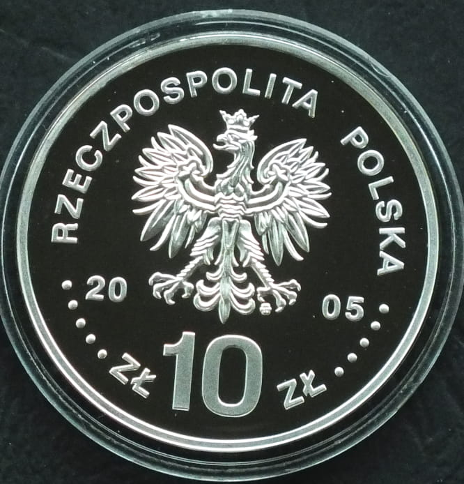 10 zł August II Mocny (1697-1706, 1709-1733) - półpostać