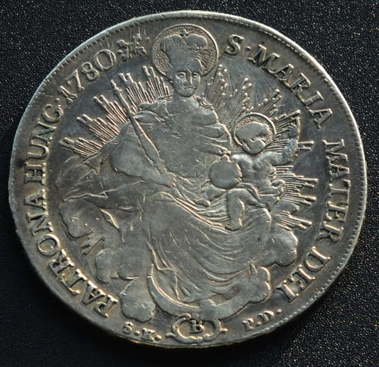Węgry, Maria Teresa, talar 1780 B, Kremnica
