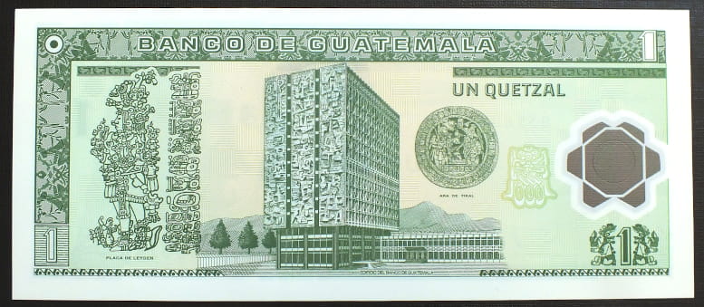 1 Quetzal - Gwatemala