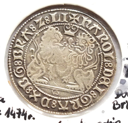 Double Briquet 1474 Burgundia Karol Śmiały