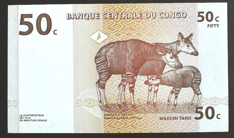 50 Centimes - Kongo