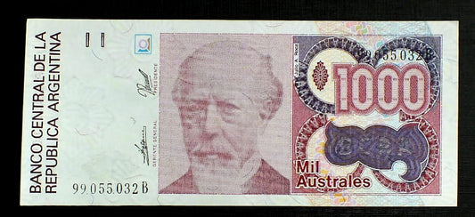 1000 australi ARGENTYNA
