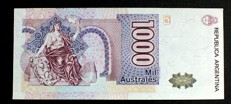 1000 australi ARGENTYNA