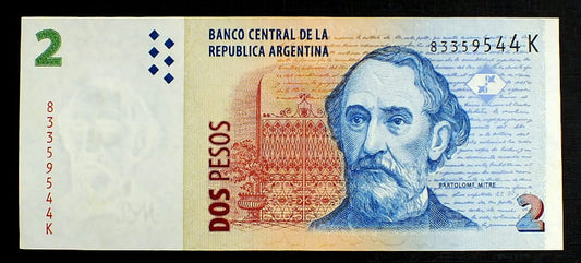 2 pesos ARGENTYNA