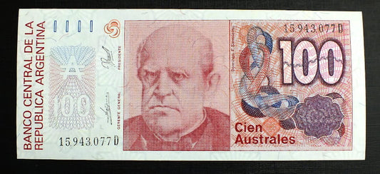 100 Australi - Argentyna