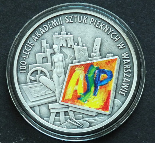 10 zł 100. rocznica utworzenia Akademii Sztuk Pięknych
