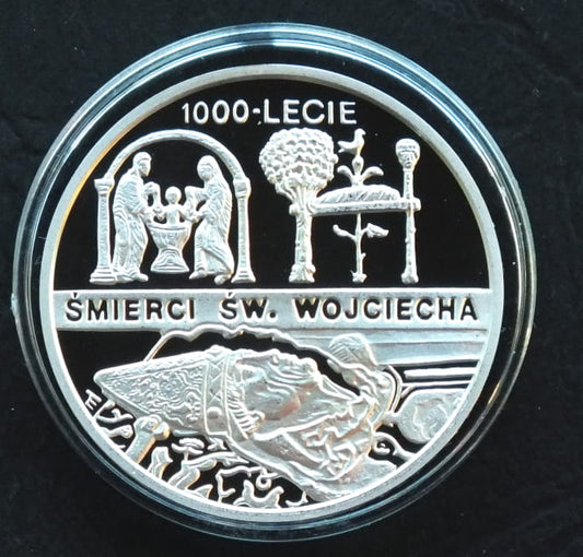 10 zł Św. Wojciech - 1000-lecie męczeńskiej śmierci