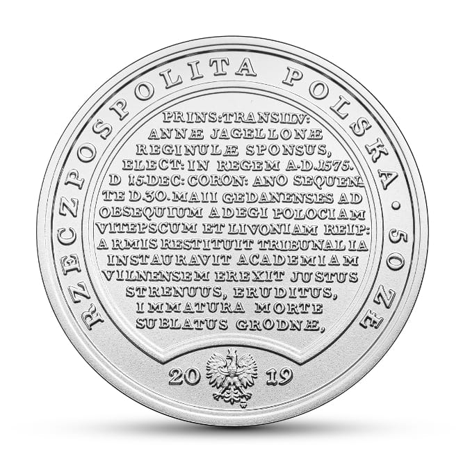 50 zł Skarby Stanisława Augusta – Stefan Batory