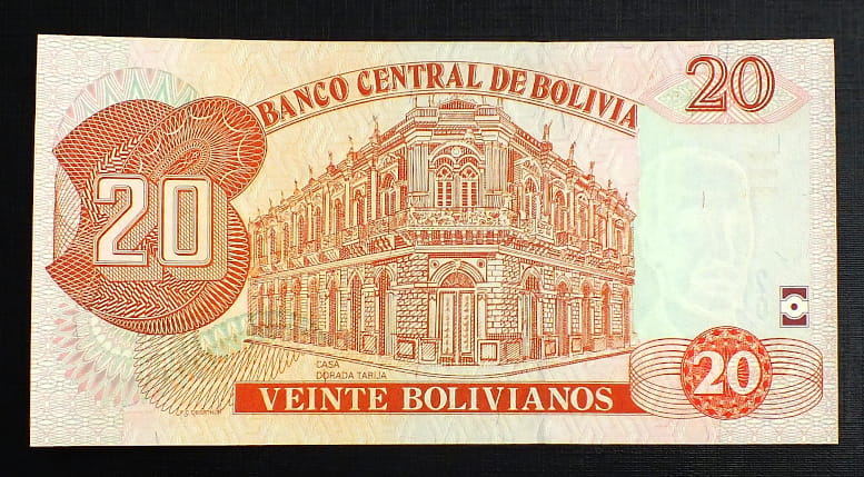 20 Pesos - Boliwia 1986 r.