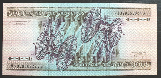 5000 Cruzeiros - BRAZYLIA 1981 r.