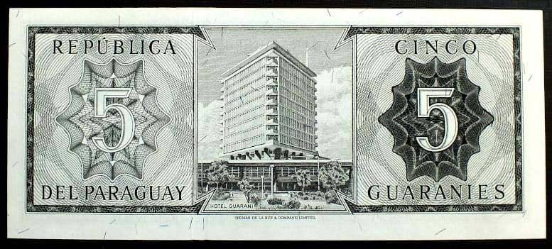 5 Guaranies - Paragwaj 1952 r.