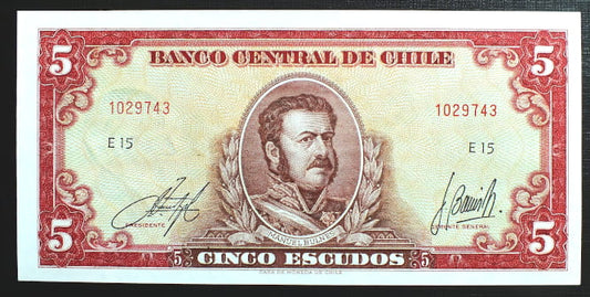 5 Escudos - Chile 1964 r.