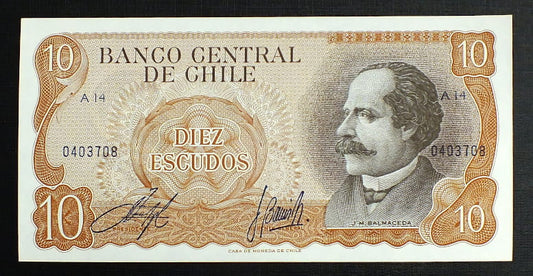 10 Pesos - Chile 1970 r.