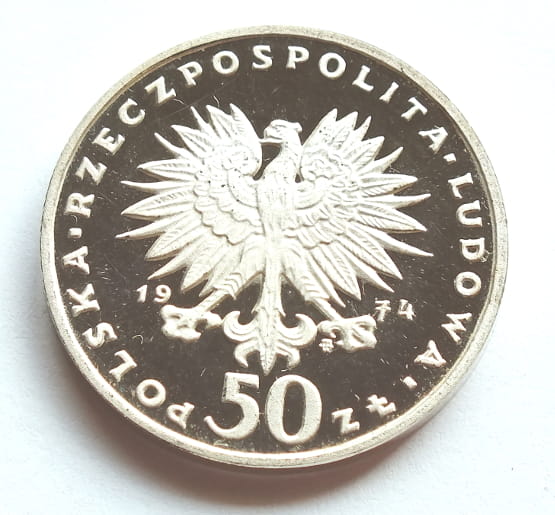 50 zł Fryderyk Chopin 1974