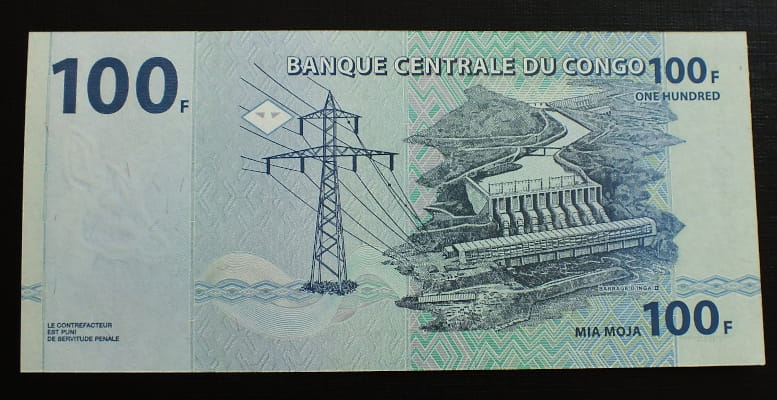 100 Francs - Kongo