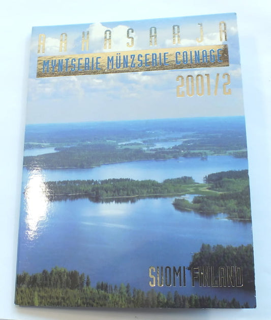 Zestaw FINLANDIA 2001-2 SET 5 monet+ medal