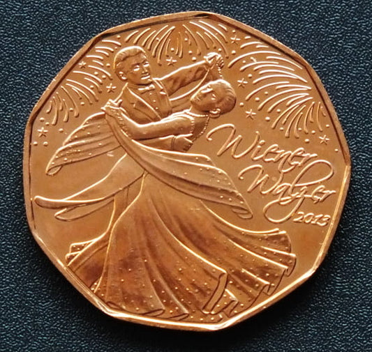 5 euro The Home of The Waltz - Austria