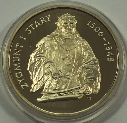 200 000 zł Zygmunt I Stary - półpostać
