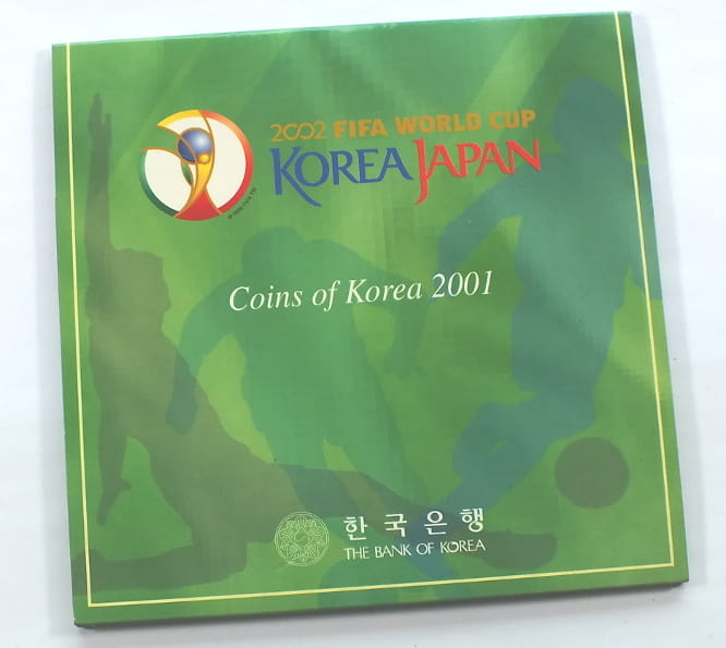 KOREA/JAPONIA zestaw monet FIFA World Cup