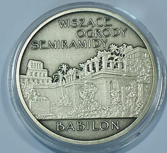 Wiszące Ogrody Semiramidy w Babilonie