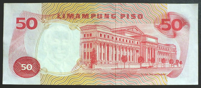 50 Piso - Filipiny 1969 r.