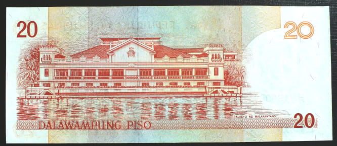 20 Piso - Filipiny 2009 r.