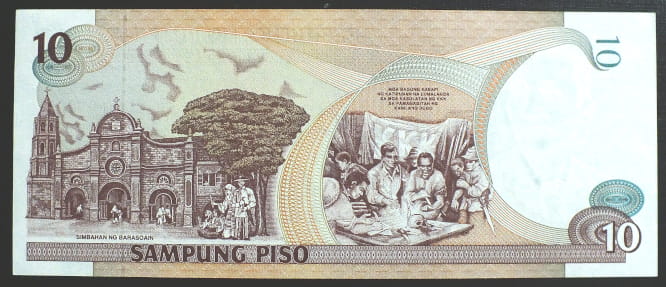 10 Piso - Filipiny 1997 r.