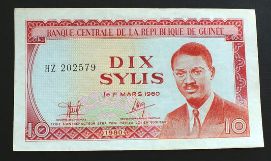 10 Franków - Gwinea