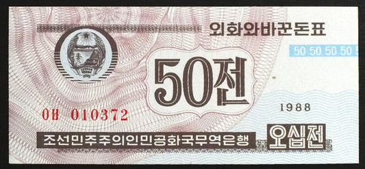 50 chon - Korea Północna 1988 r.
