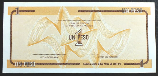 1 Peso KUBA - D