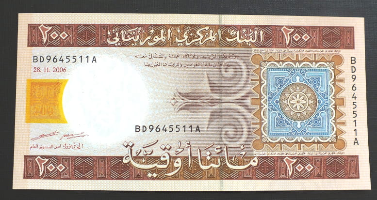 200 Ouguiya - Mauretania