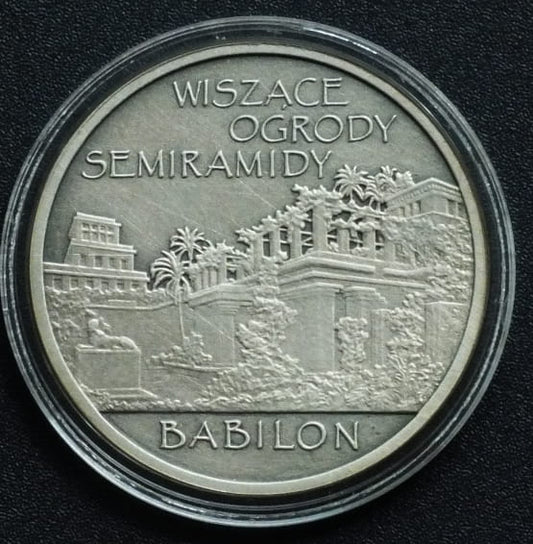 Numizmat Cuda Świata - Wiszące Ogrody w Babilonie 14,14 g srebra .925