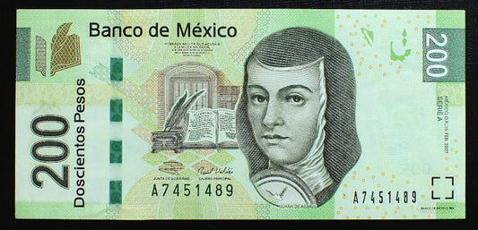 200 Pesos - Meksyk