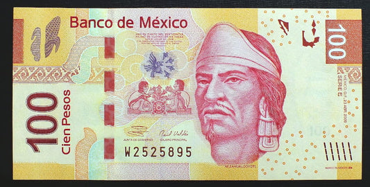 100 Pesos - Meksyk 2009 r.