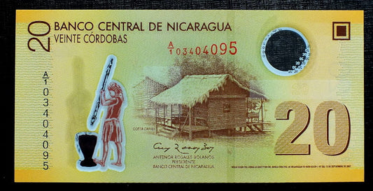 20 Cordobas - Nikaragua 2012 r.