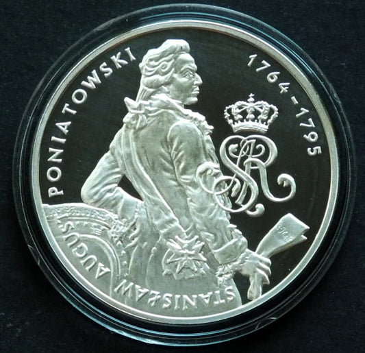 10 zł Stanisław August Poniatowski (1764-1795) - półpostać