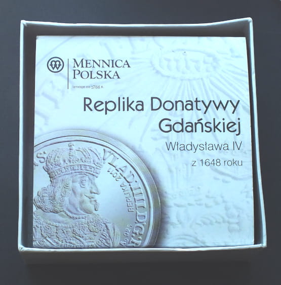 Replika Donatywy Gdańskiej - nakład 300 szt.
